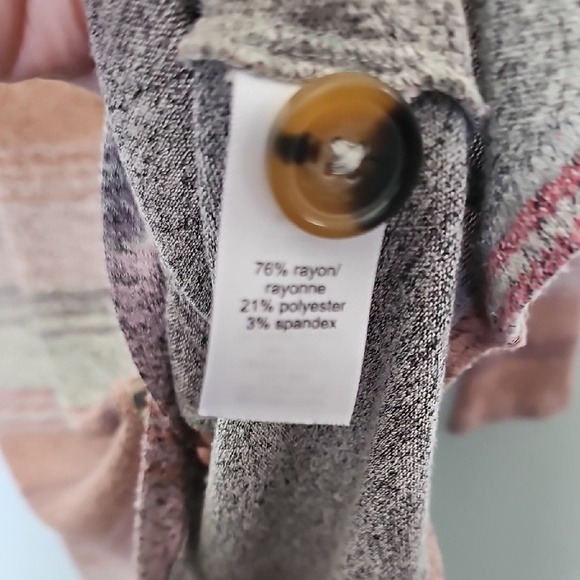 Maurices Plus Size XXL Striped Cozy Relaxed Fit Cardigan Sweater - Picture 7 of 9